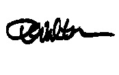 Bill Walton's signature